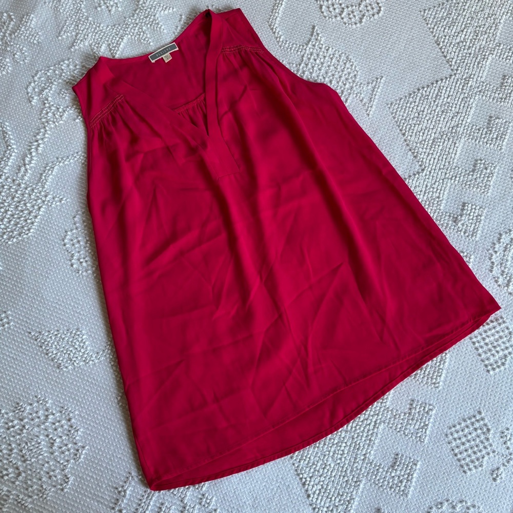 Pleione women’s size small pink sleeveless‎ blouse